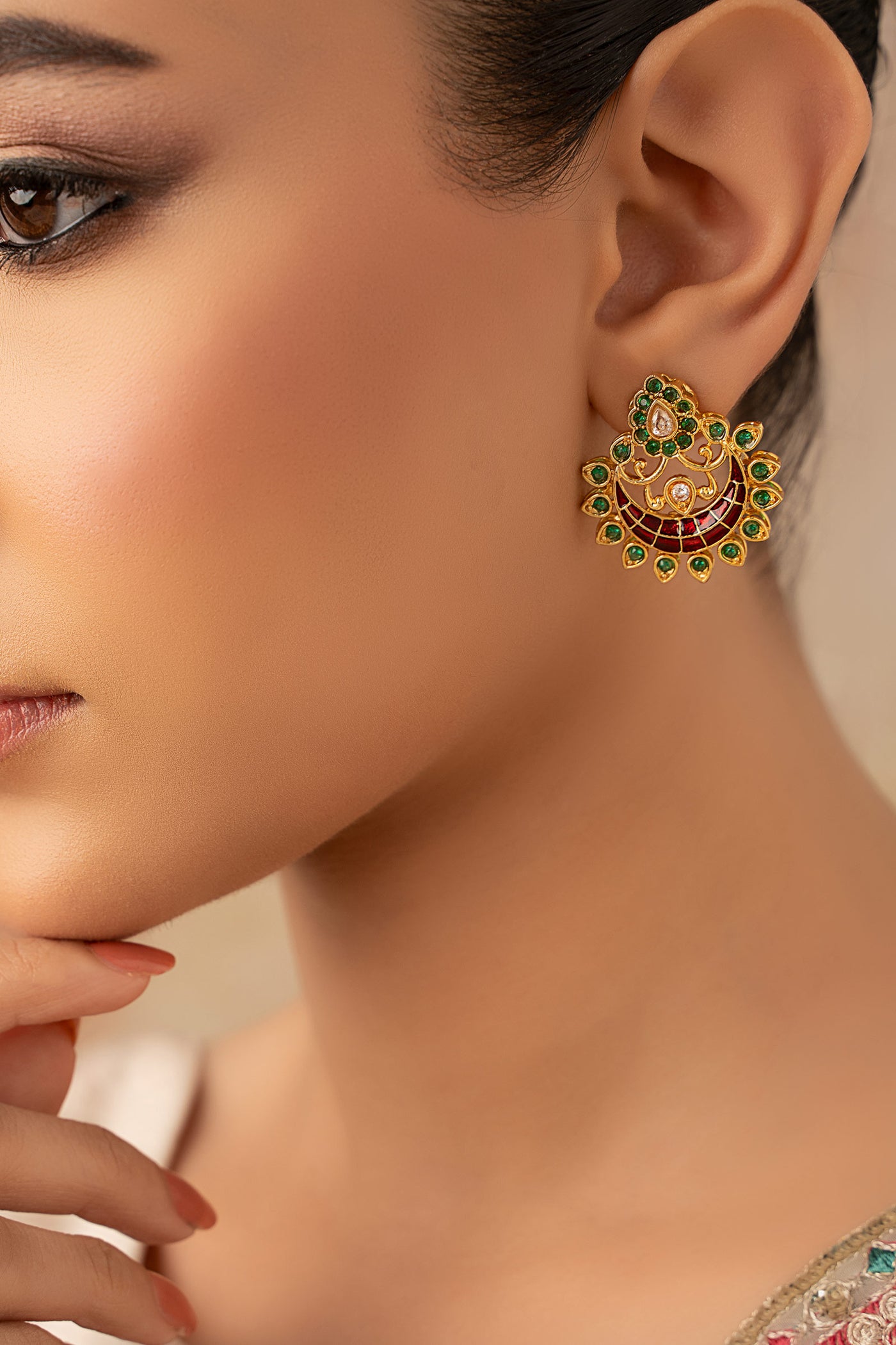 Meena studs | JSD-EA25-02