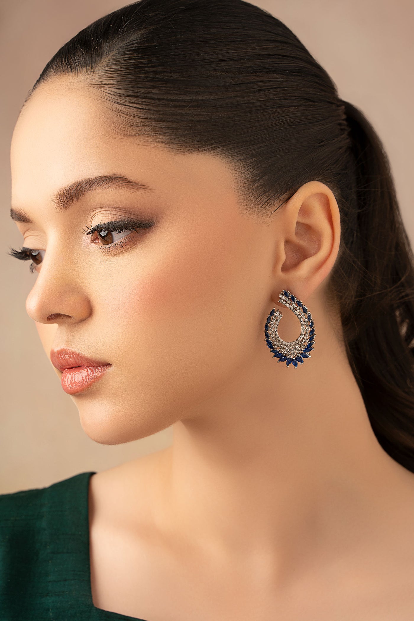 Swirl Studs | JSD-EA25-09
