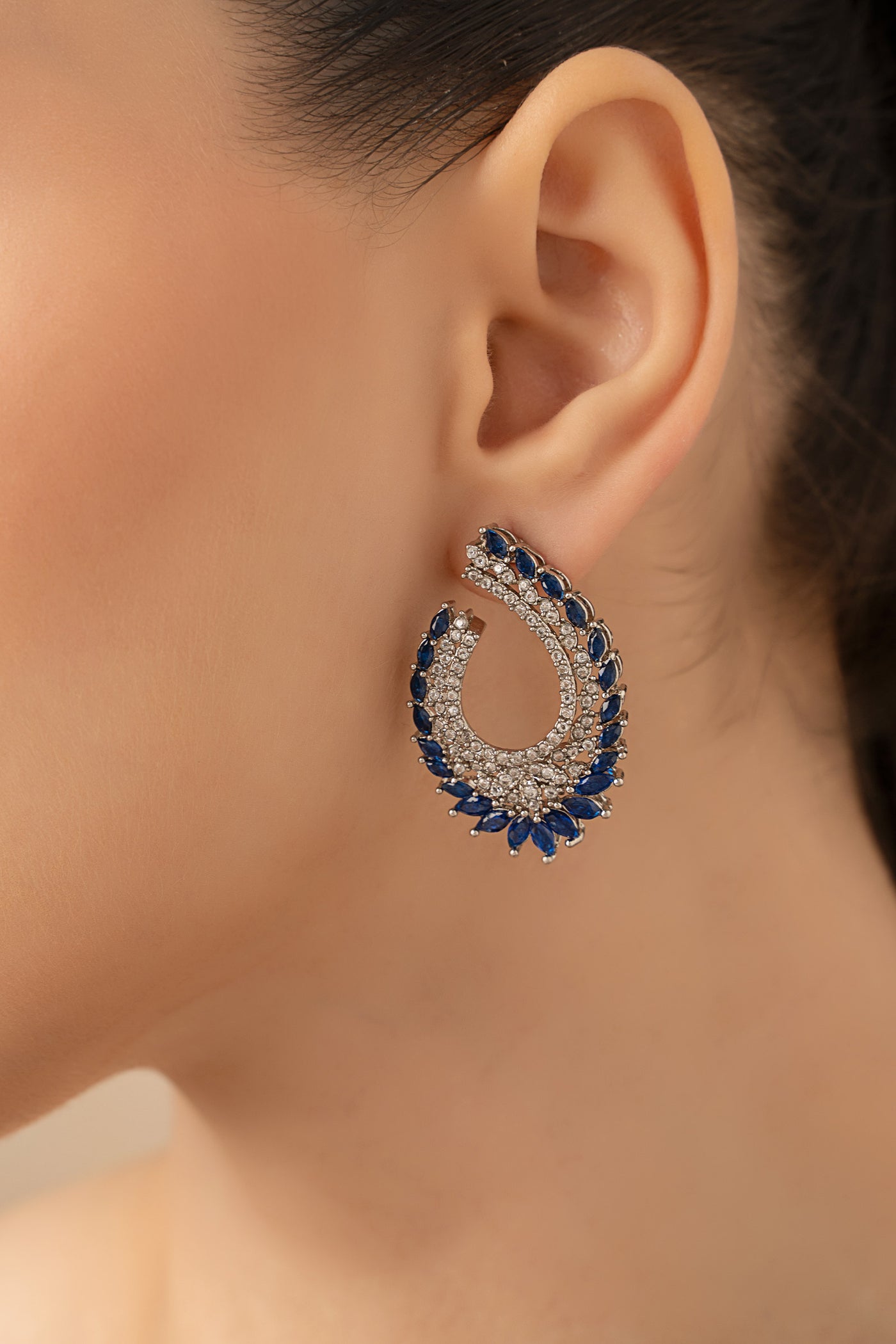 Swirl Studs | JSD-EA25-09