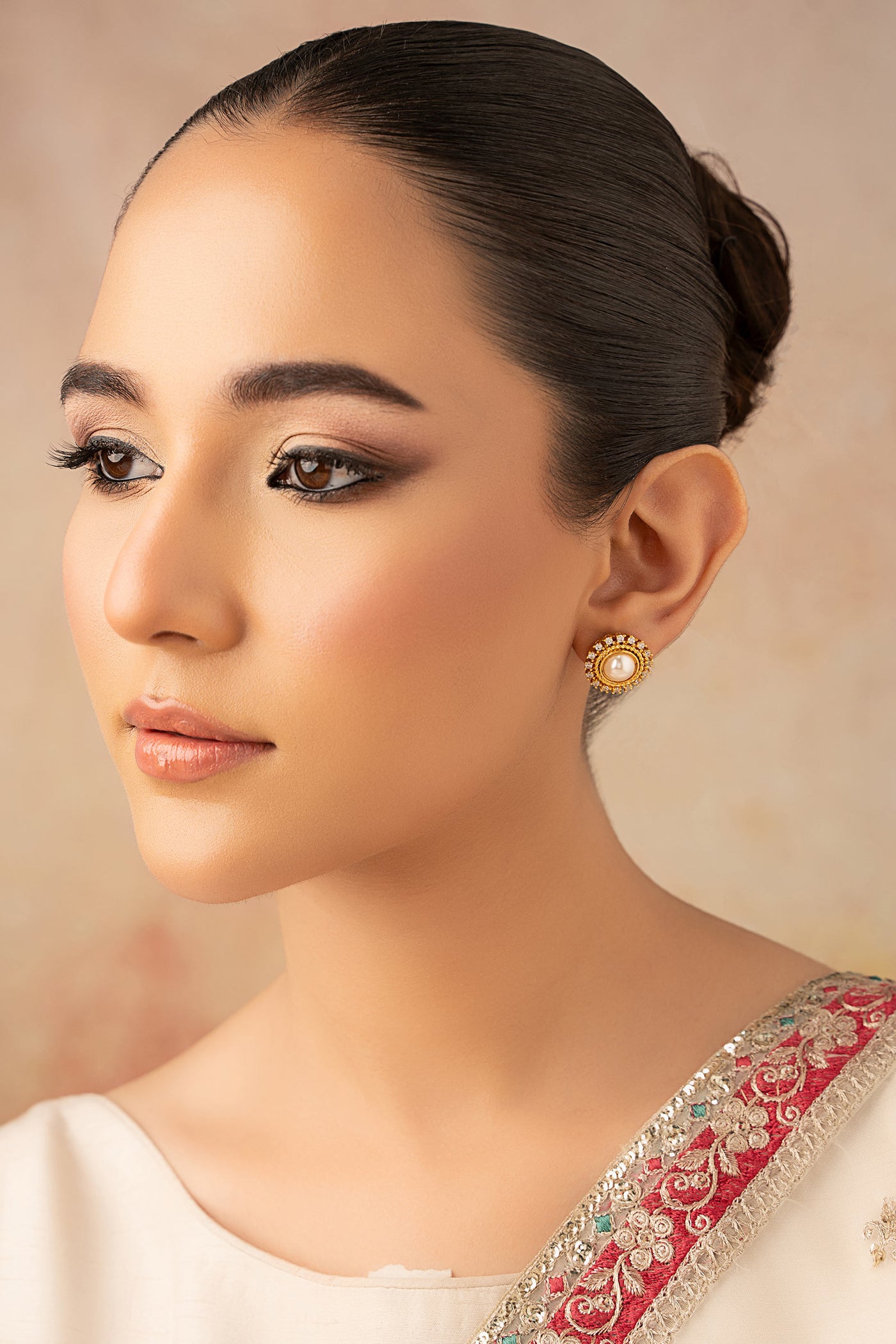Pearl Studs | JSD-EA25-16