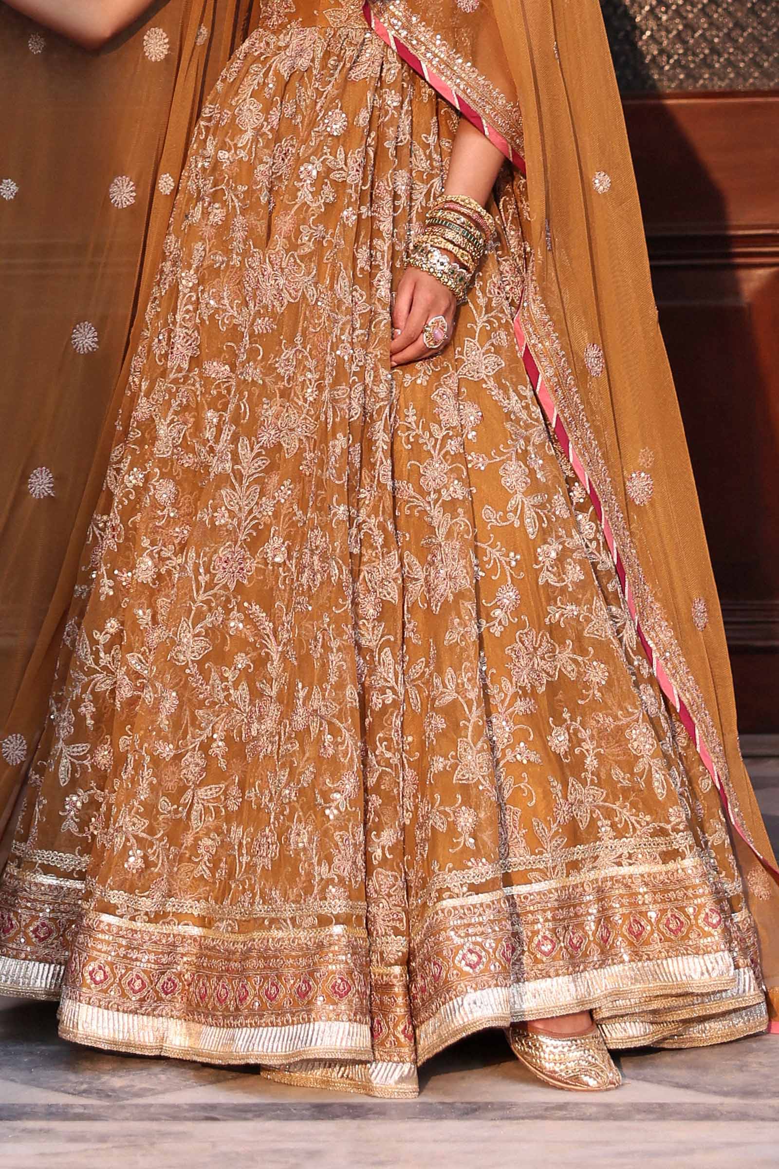 Embroidered Net Fabric (3Pcs)