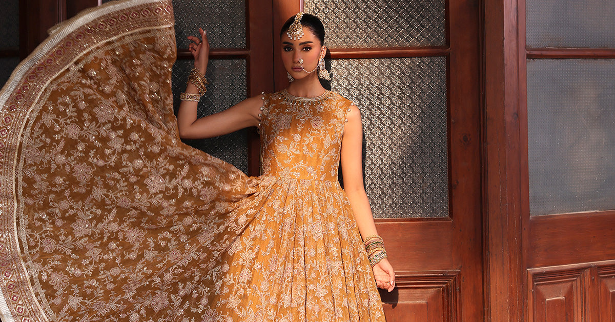 Embroidered Net Fabric (3Pcs)