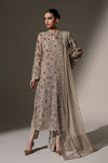 Embroidered Net Fabric (3Pcs)