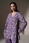 Embroidered Velvet Fabric (1Pc)