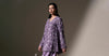 Embroidered Velvet Fabric (1Pc)