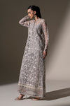 Embroidered Organza Fabric (1Pc)
