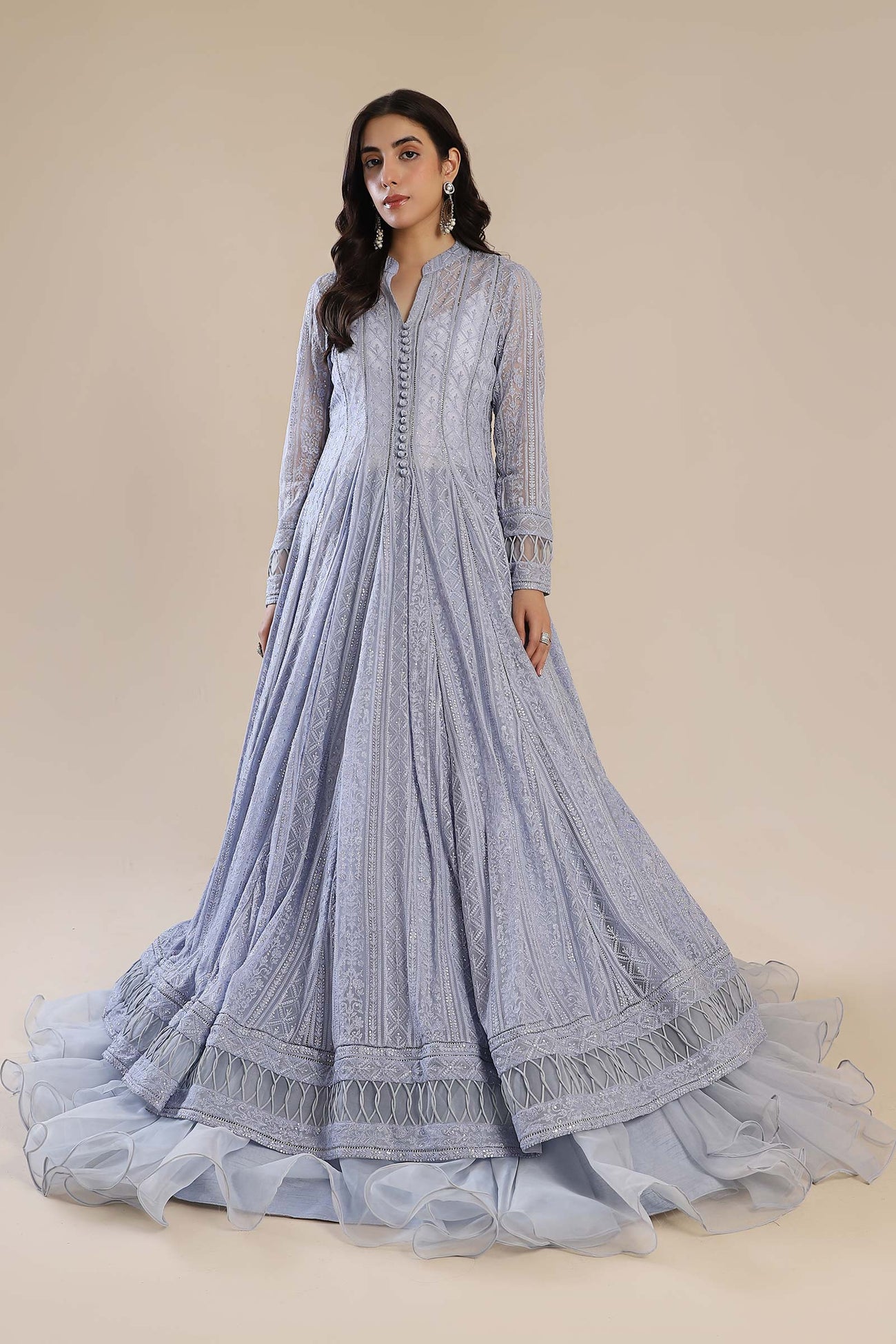 M.Luxe Fabrics LF-301-Ice Blue