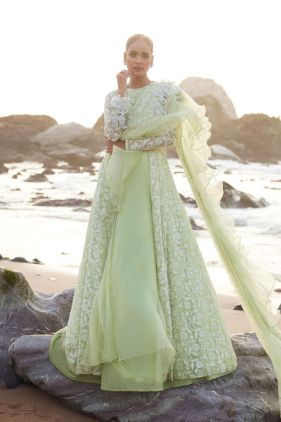 M.Luxe Fabrics Apple Green LF-519 All Sale LF00519-OLN-AGN
