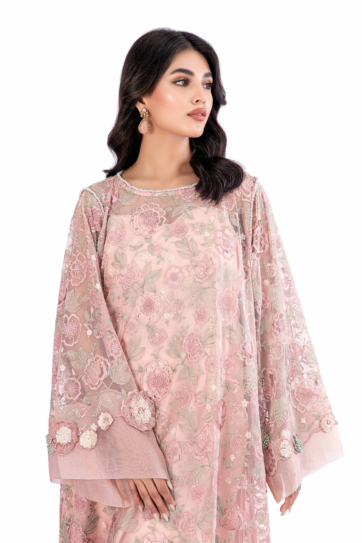 M.Luxe Fabrics Peach LF-520-B