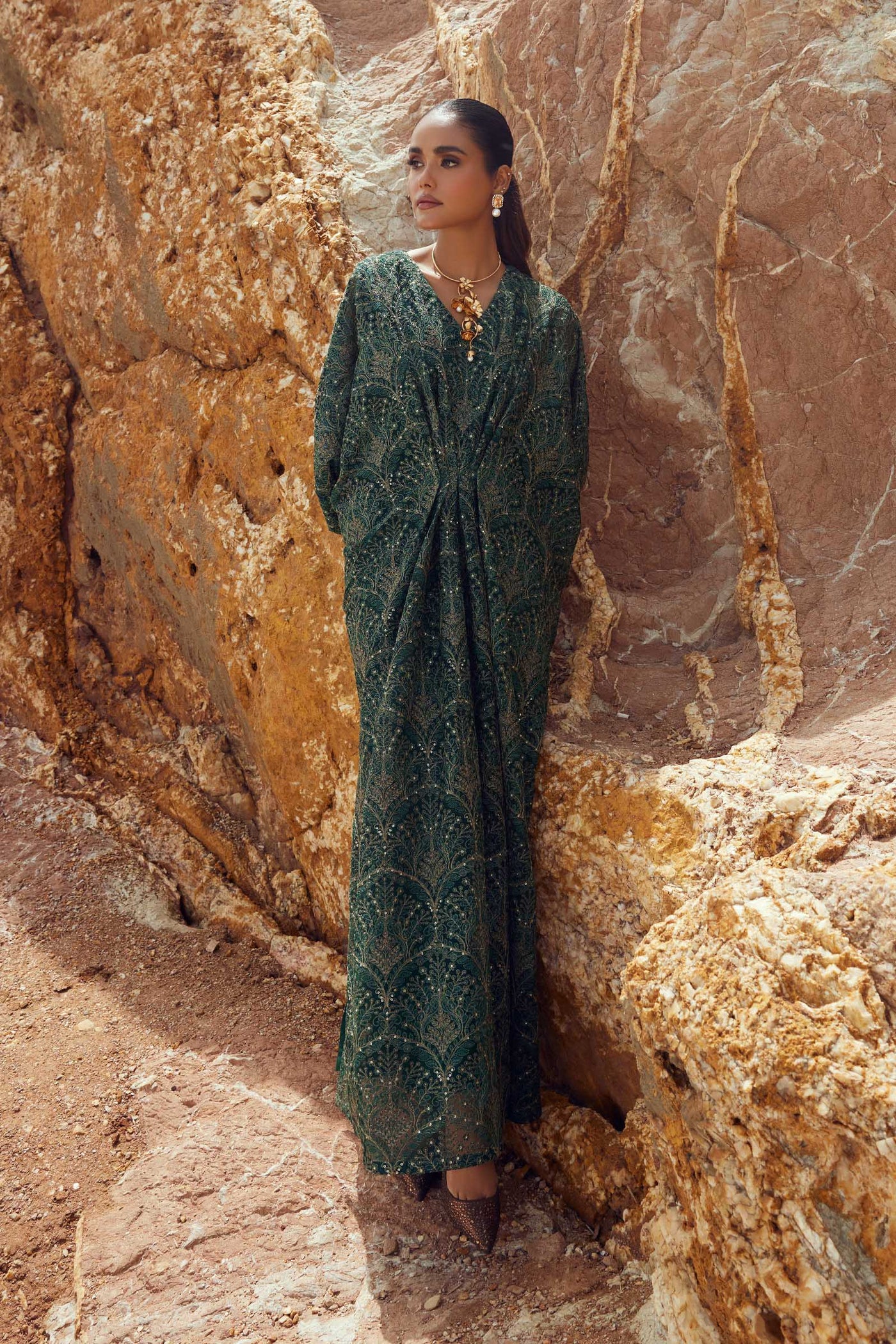 M.Luxe Fabrics Green LF-522