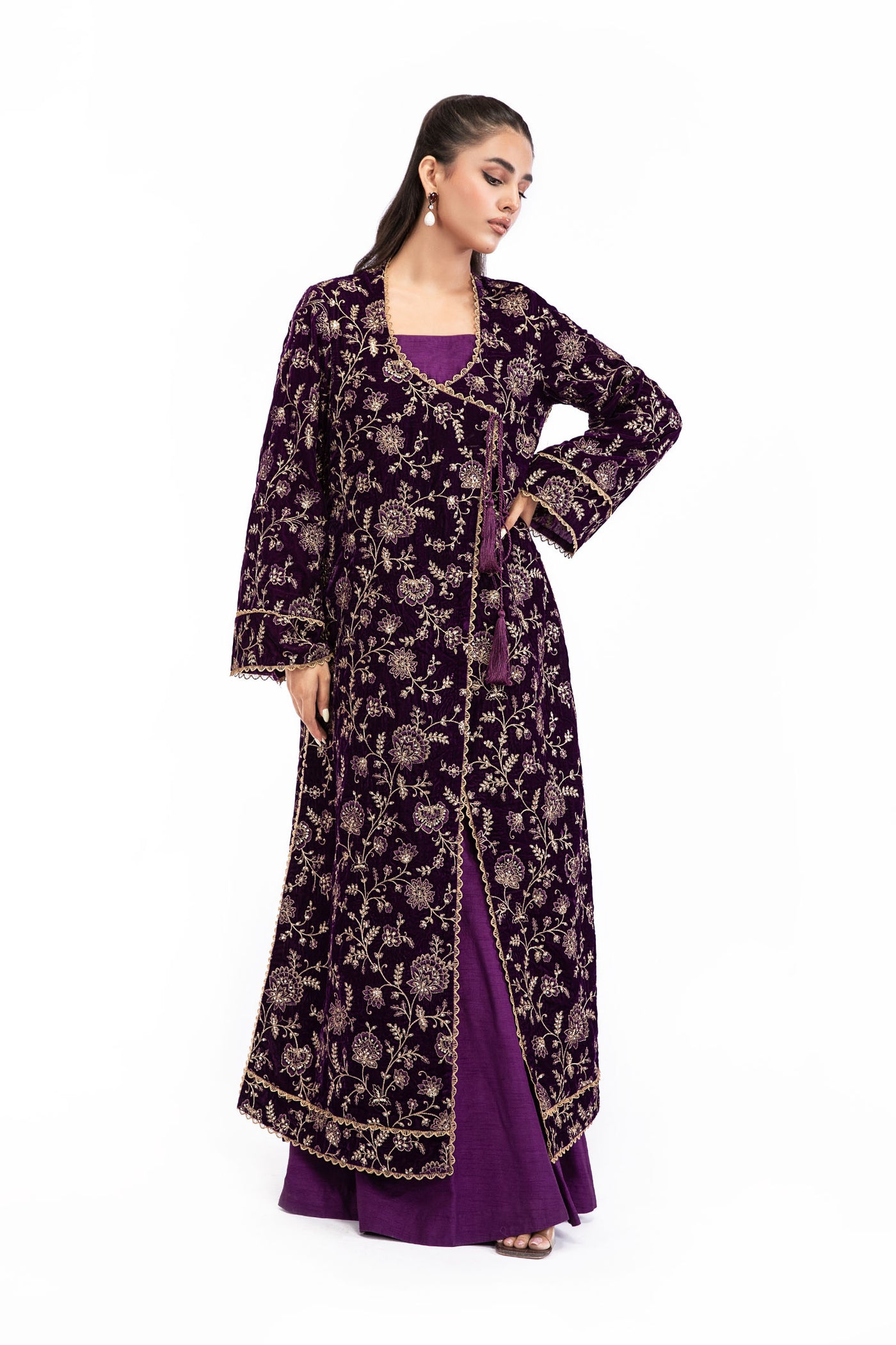 M.Luxe Fabrics Purple LF-523