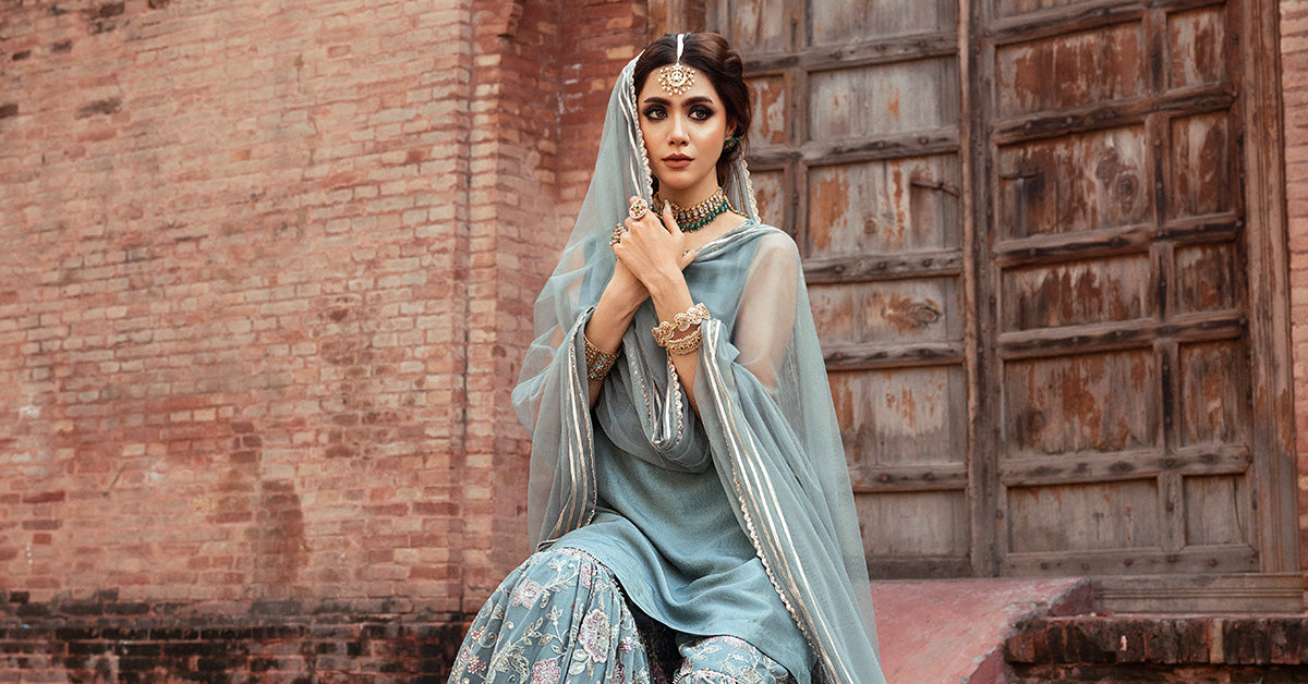 Embroidered Net Fabric (1Pc) | LF-906