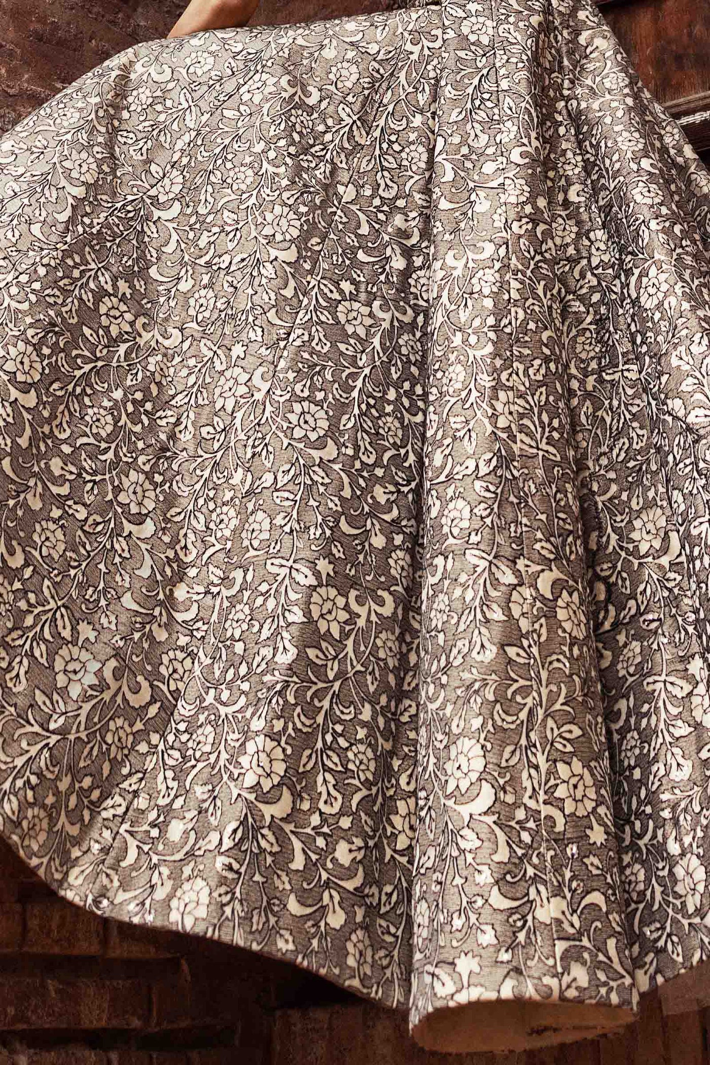 Embroidered Masoori Fabric (1Pc) | LF-923