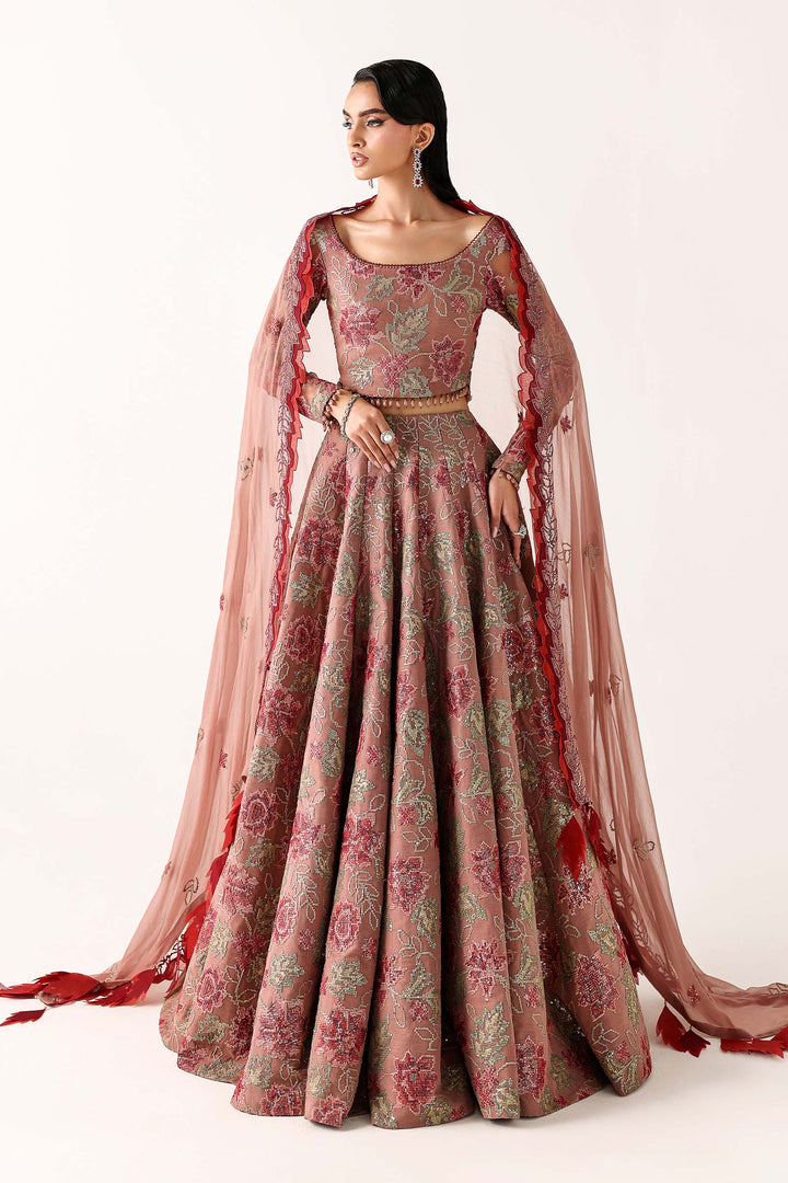 Embroidered Chiffon Fabric (3Pcs) All Products LF1008S-OLN-DYP