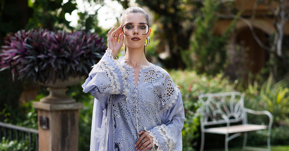 Embroidered Lawn Fabric (3Pcs)