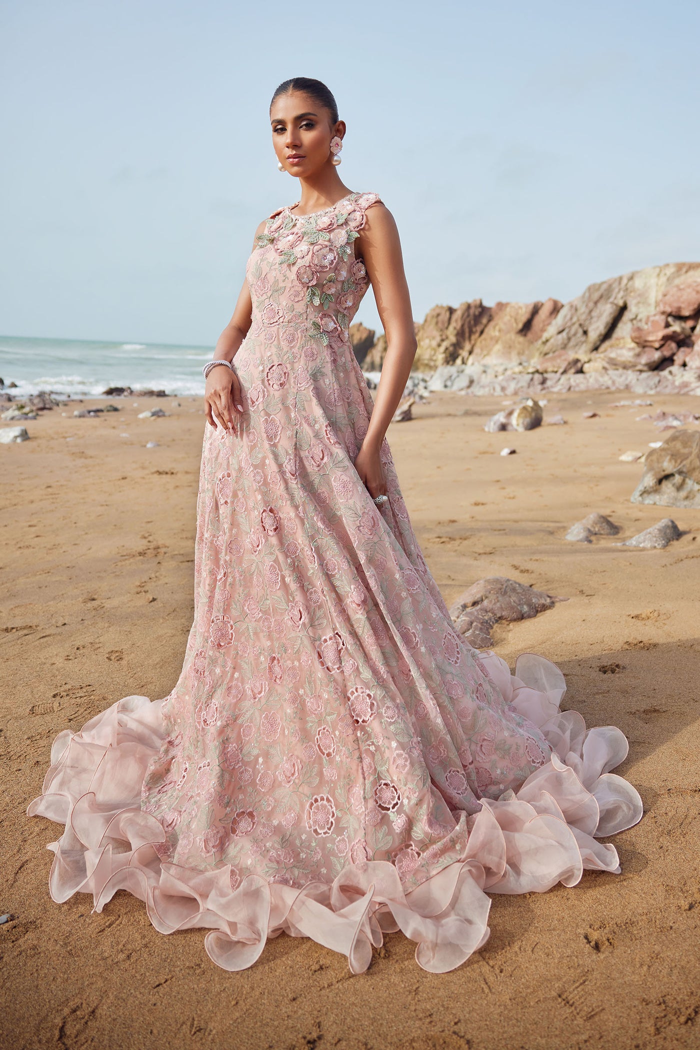 M.Luxe Fabrics Peach LF-520-A