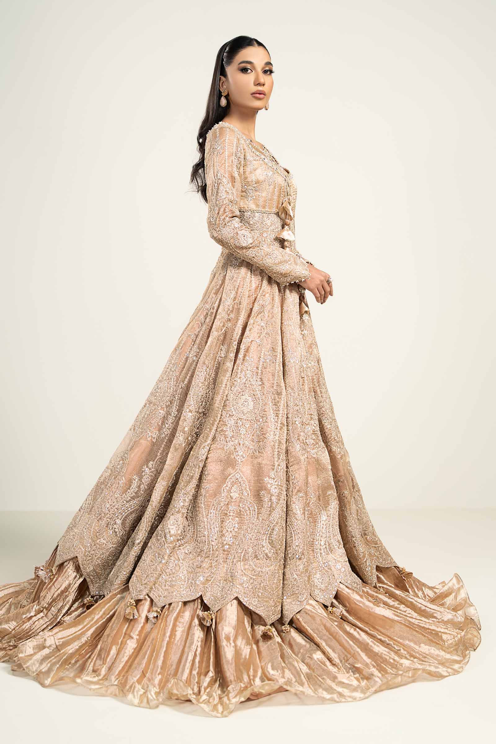 Embroidered Zari Net Fabric (1Pc) | LF-728