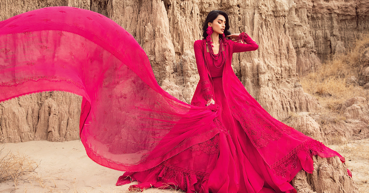 Embroidered Lawn Fabric (3Pcs) | LF-805