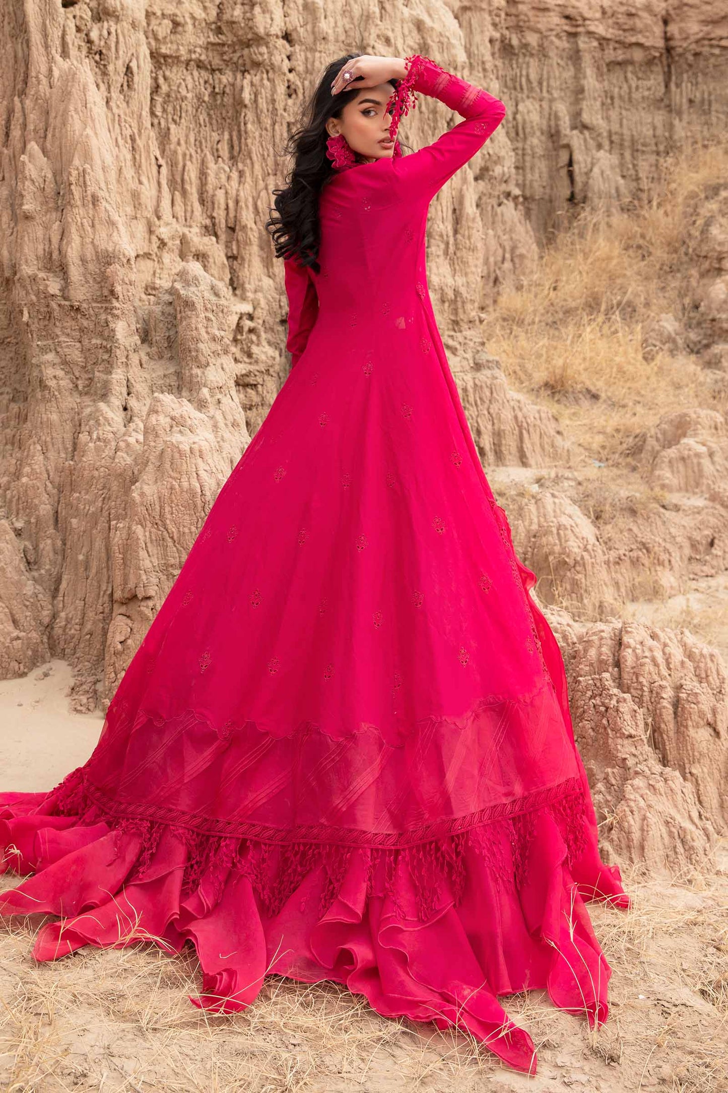 Embroidered Lawn Fabric (3Pcs) | LF-805