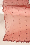 Embroidered Organza Fabric (2Pcs)