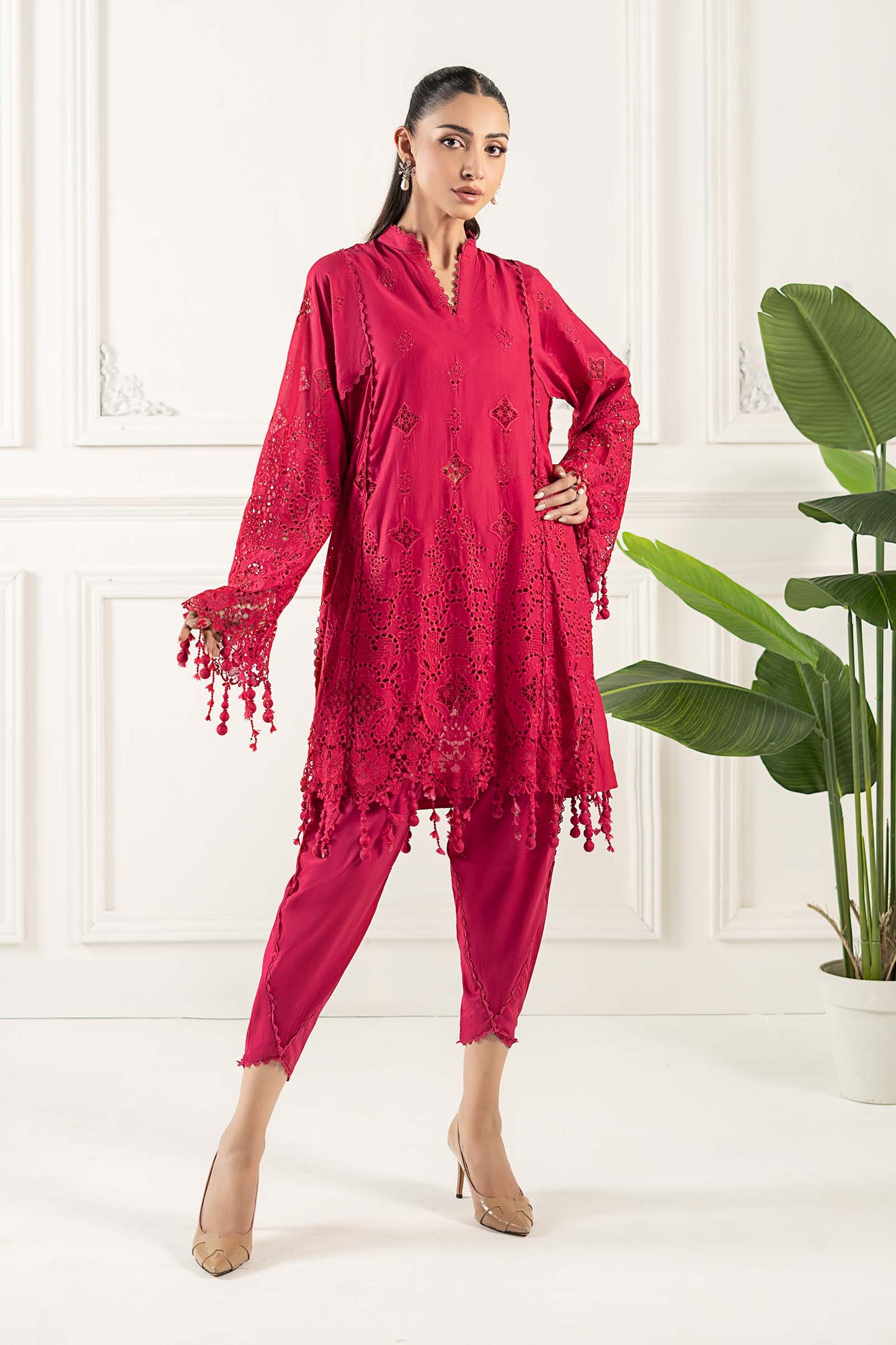 Embroidered Lawn Fabric (3Pcs) | LF-805