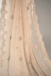 Embroidered Poly Net Fabric (3Pcs) | LF-703