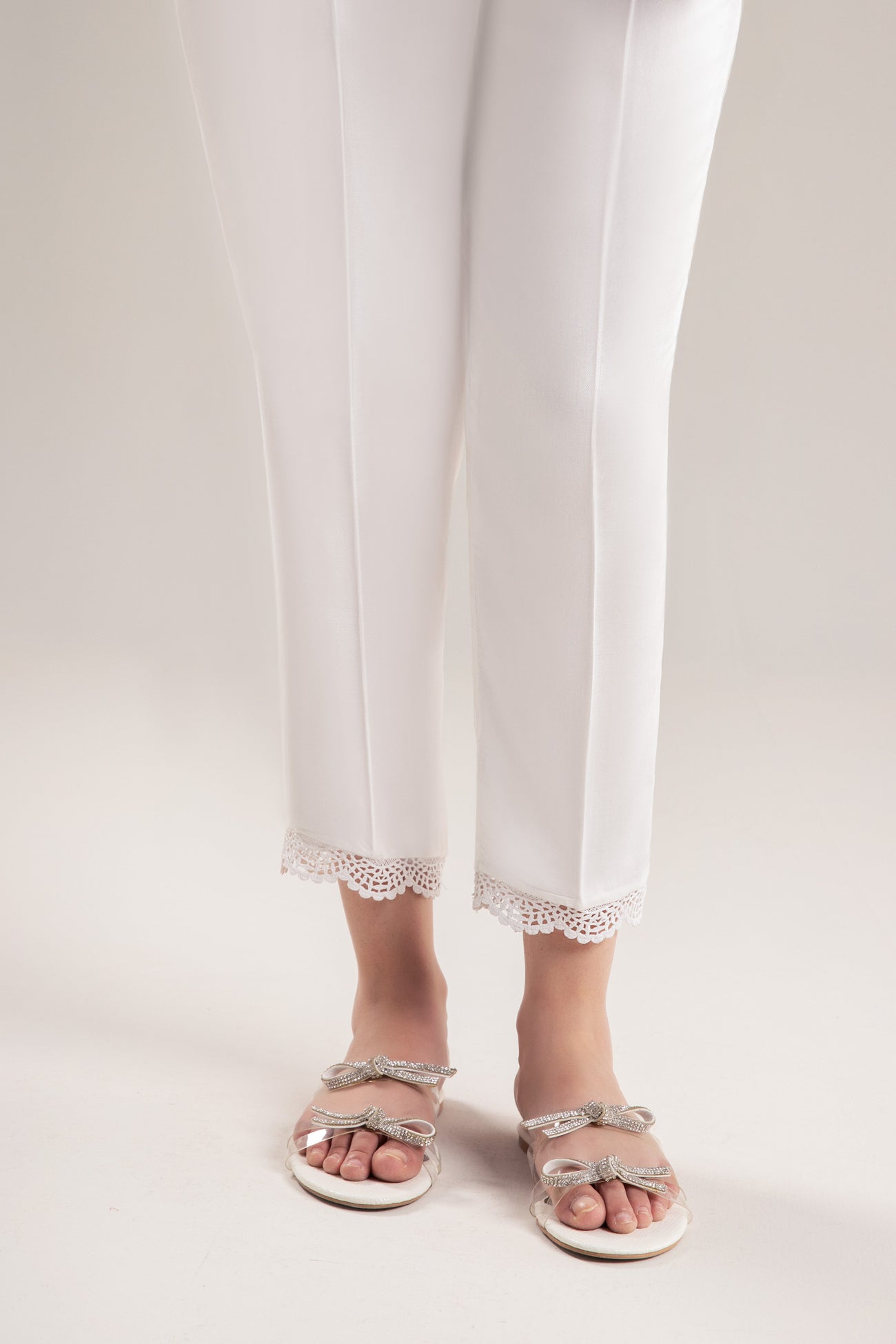 Dyed Viscose Trouser