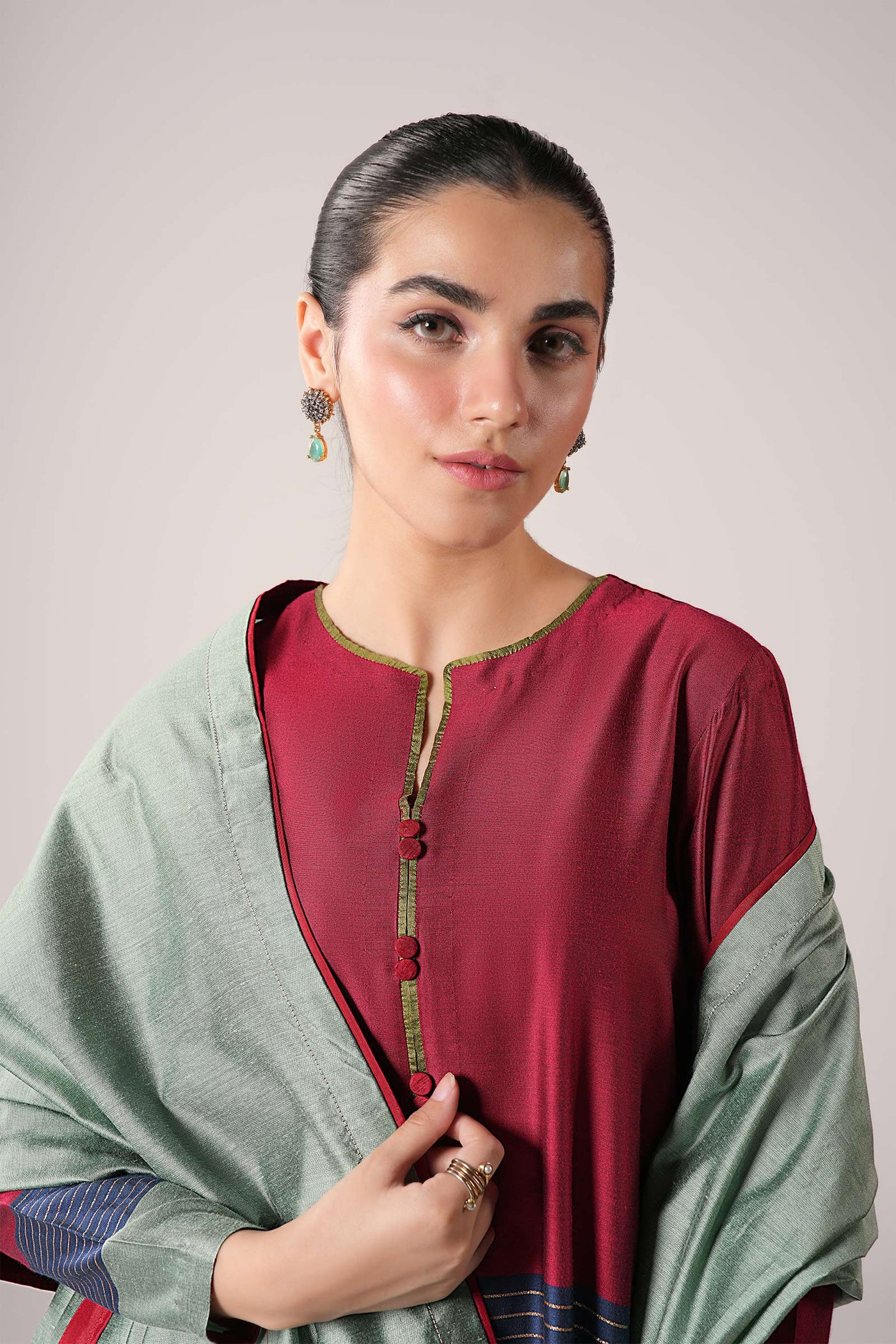 2 Pc Yarn Dyed Suit