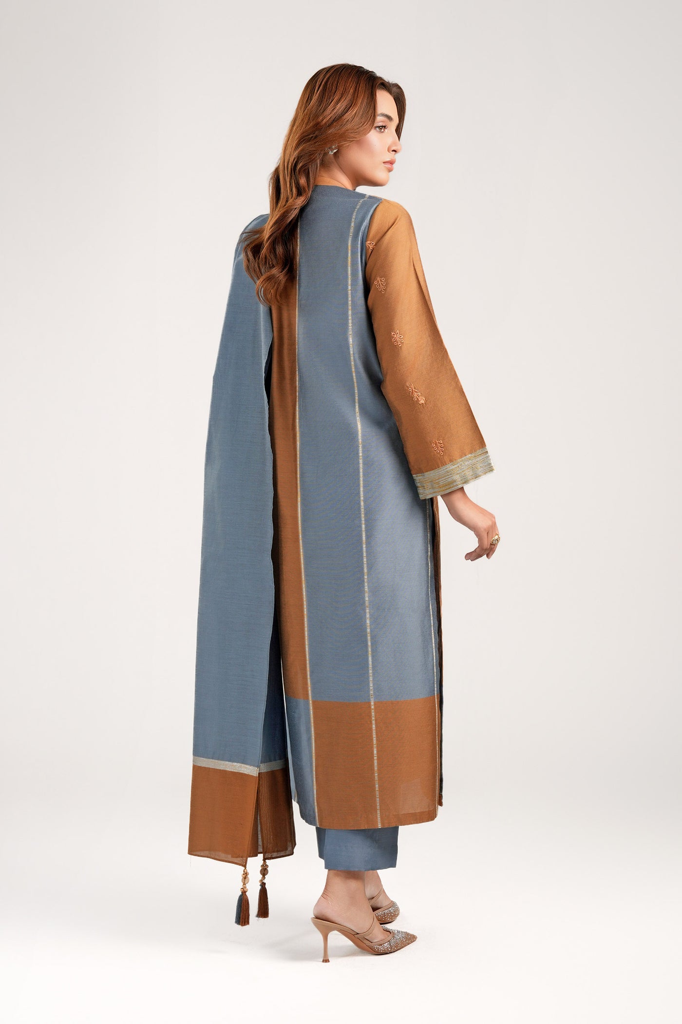 2 Pc Yarn Dyed Suit