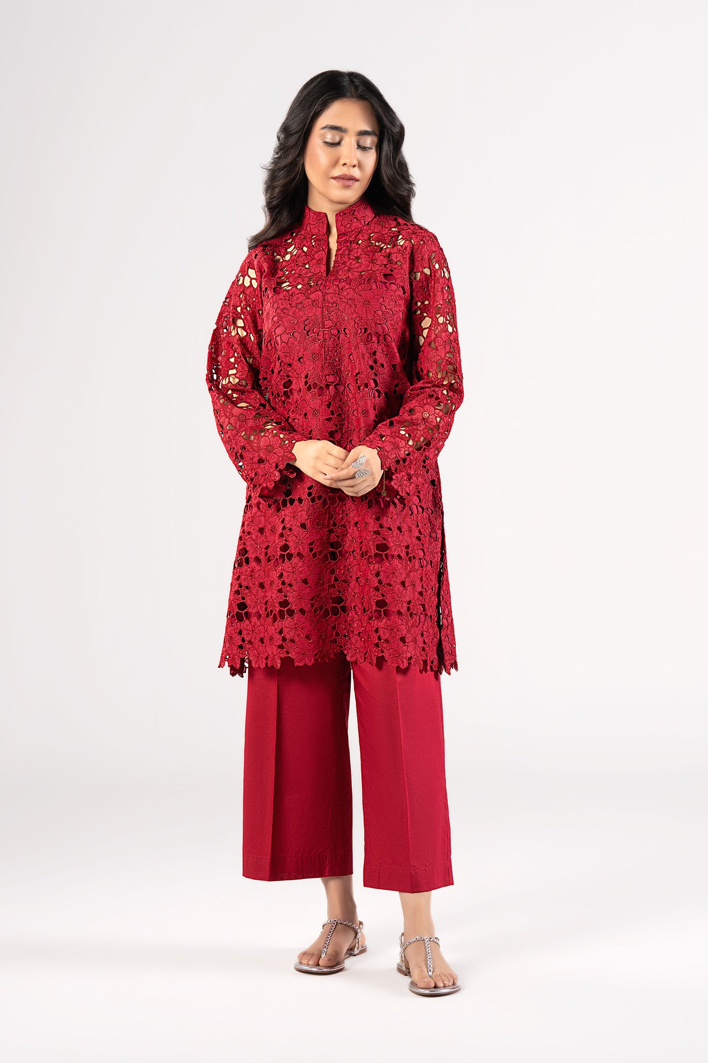 2 Pc Embroidered Lawn Suit
