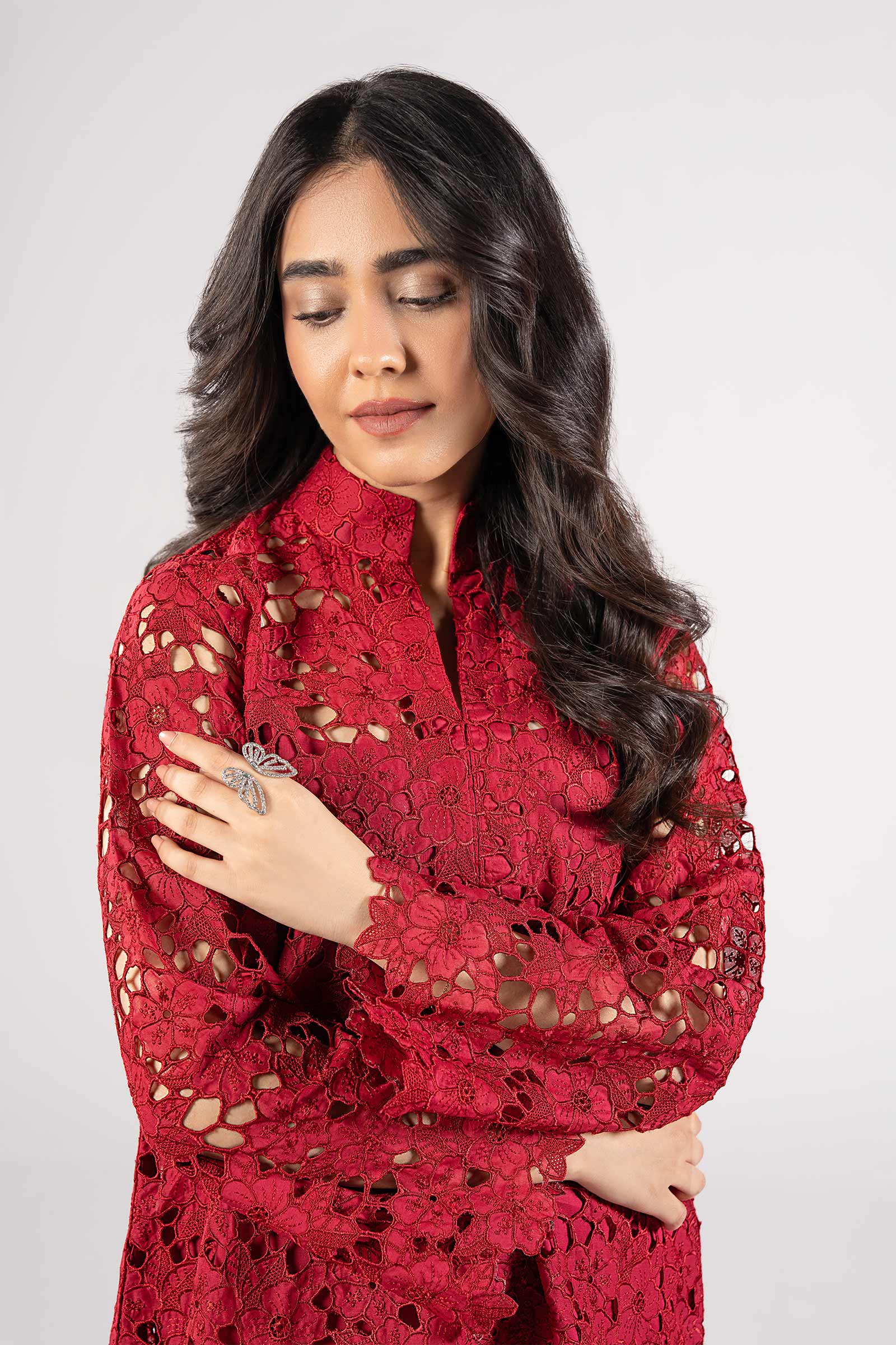 2 Pc Embroidered Lawn Suit