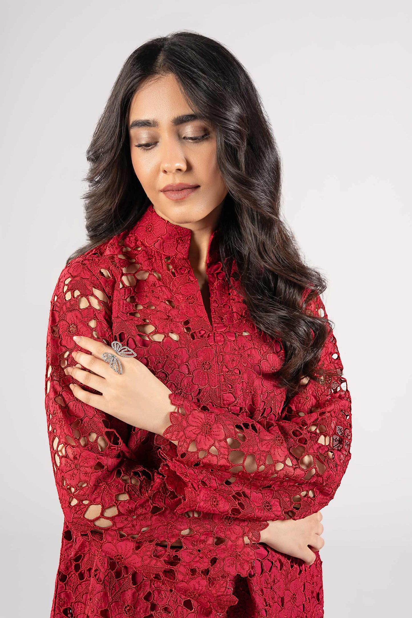 2 Pc Embroidered Lawn Suit