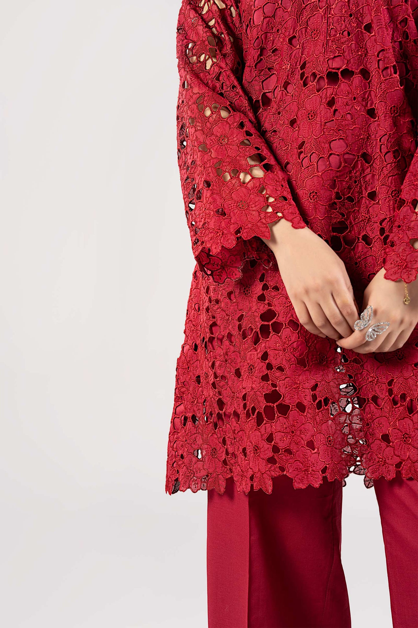 2 Pc Embroidered Lawn Suit