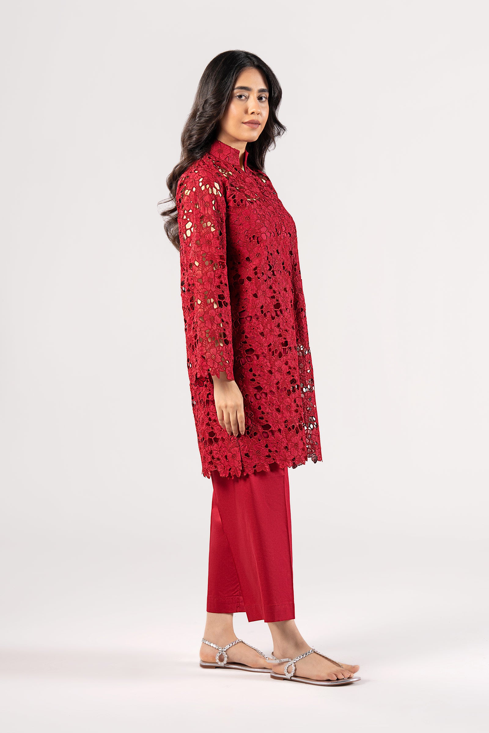 2 Pc Embroidered Lawn Suit