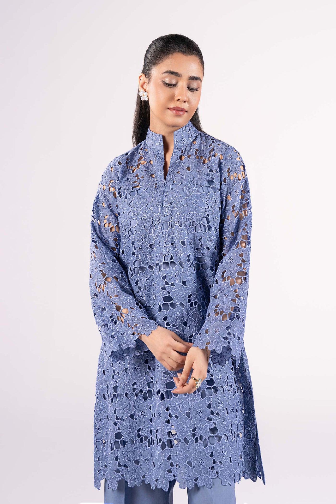 2 Pc Embroidered Lawn Suit