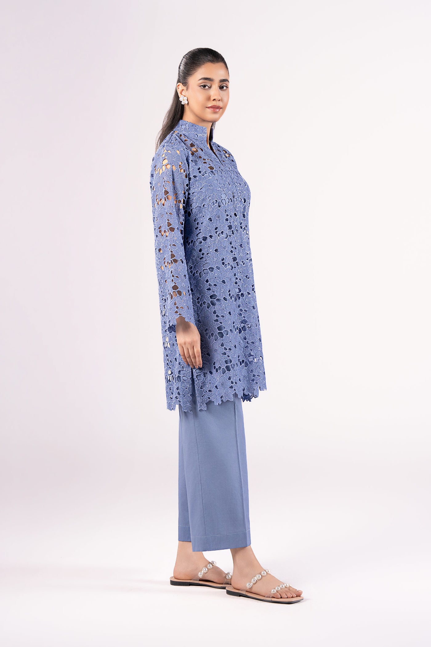 2 Pc Embroidered Lawn Suit