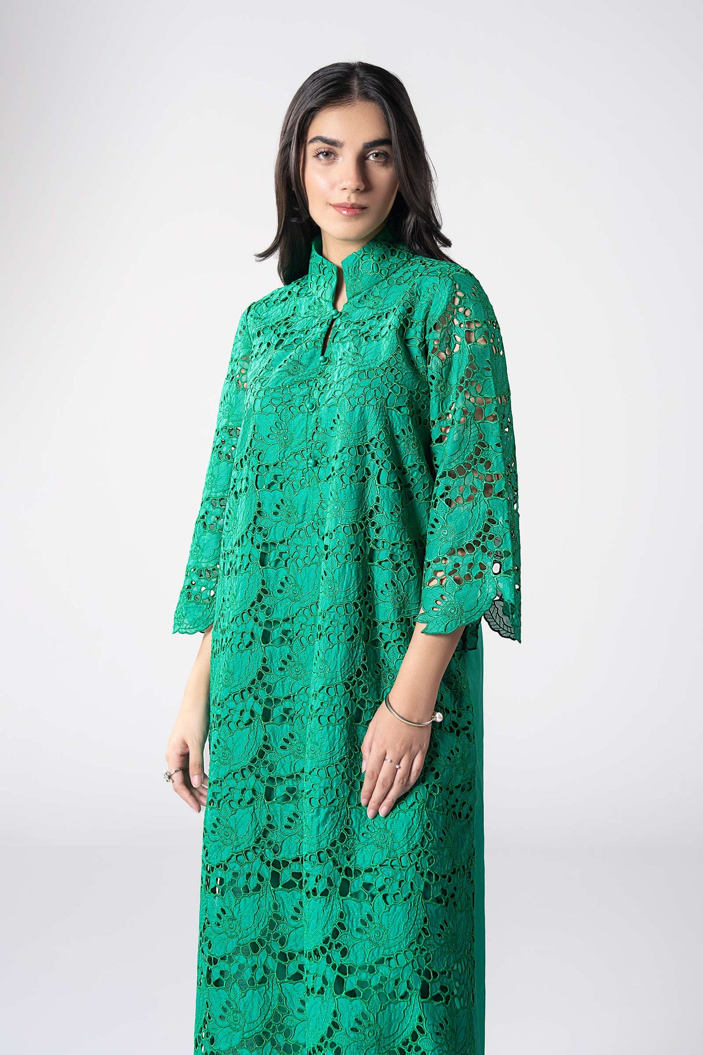 2 Pc Embroidered Lawn Suit
