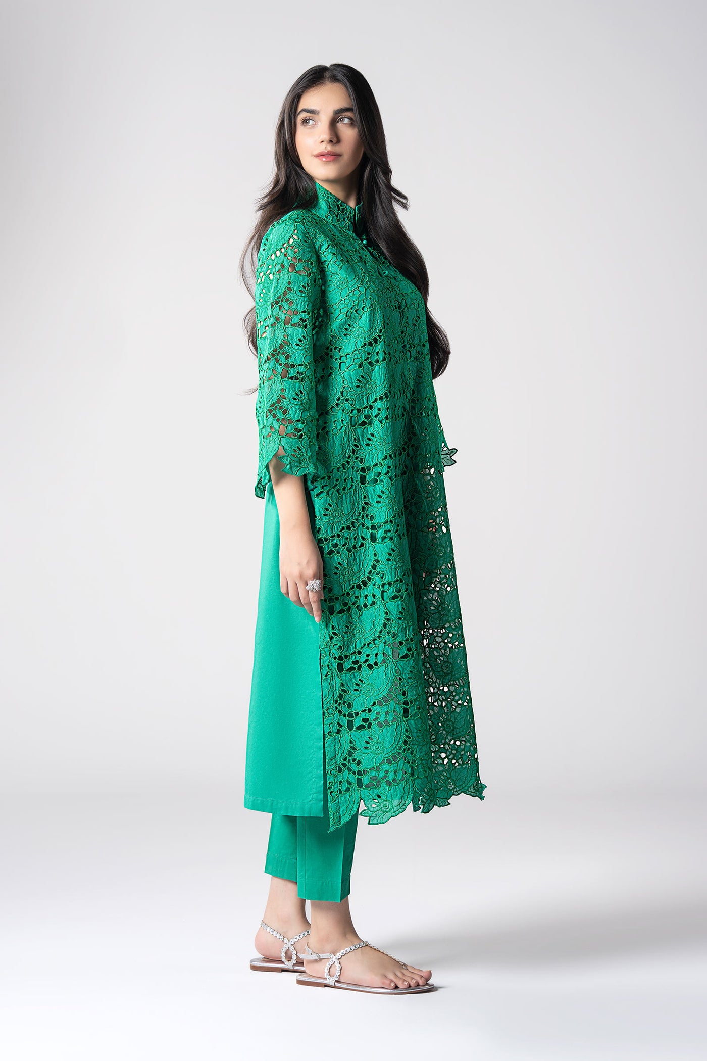 2 Pc Embroidered Lawn Suit