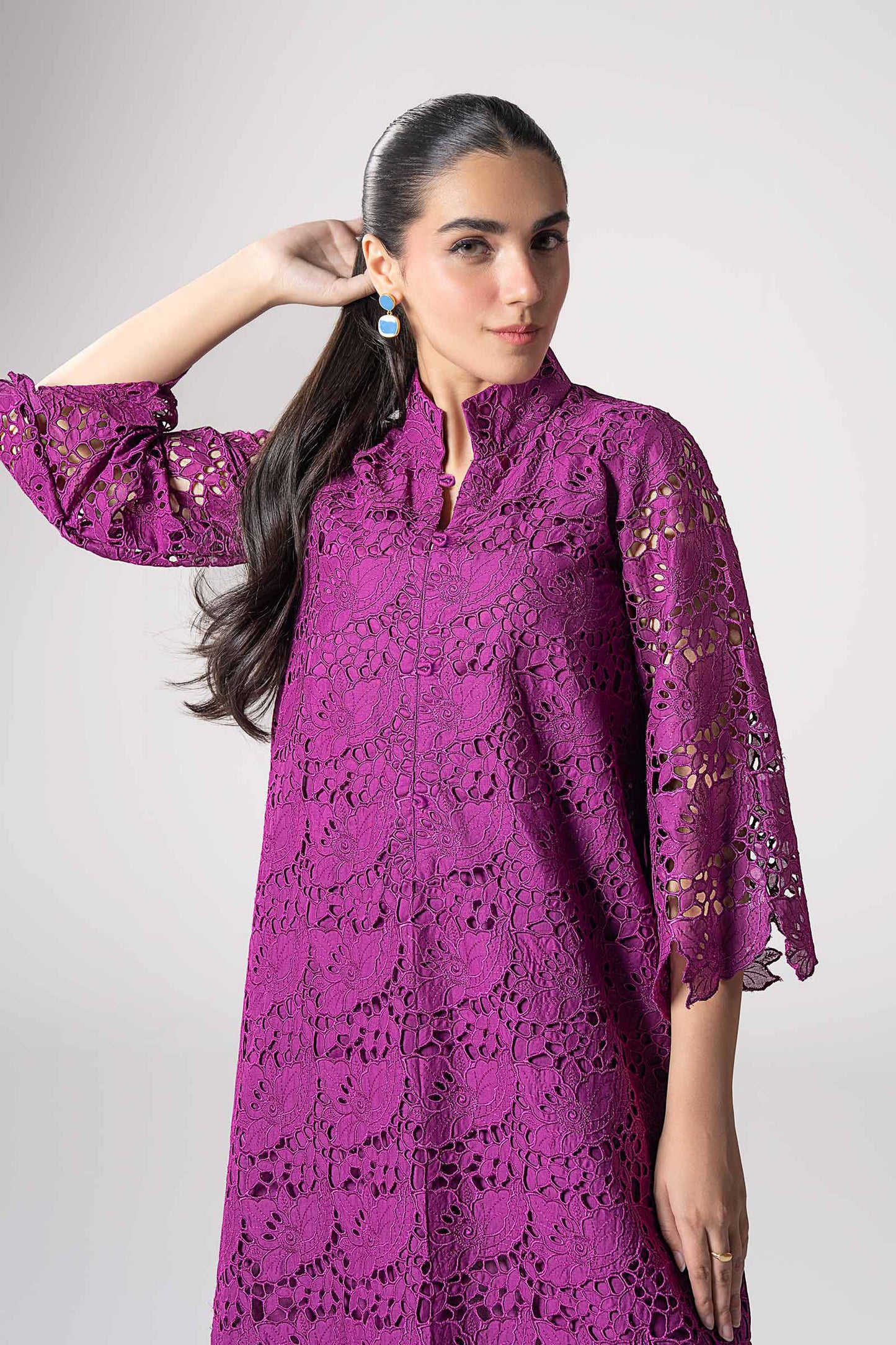 2 Pc Embroidered Lawn Suit