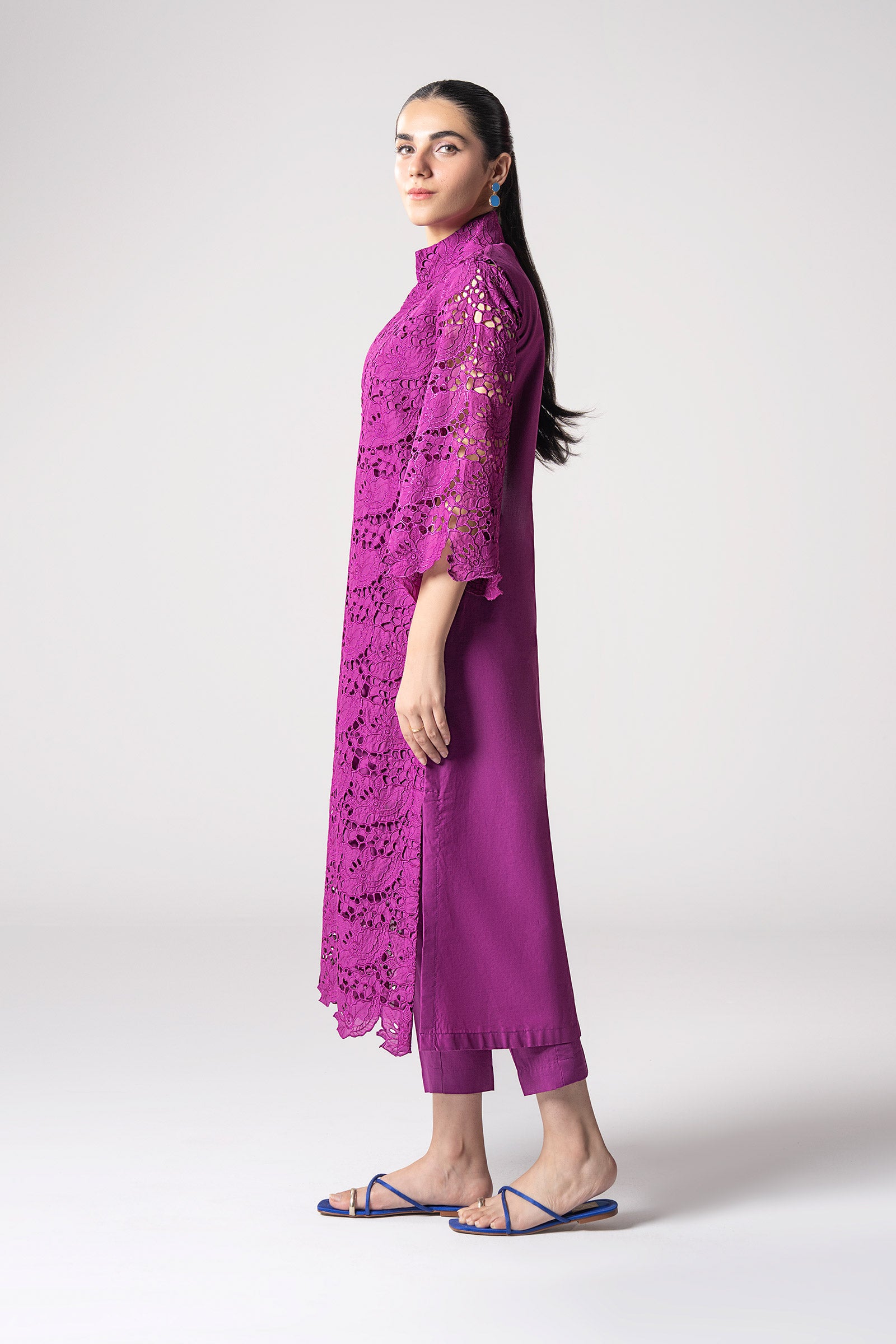 2 Pc Embroidered Lawn Suit