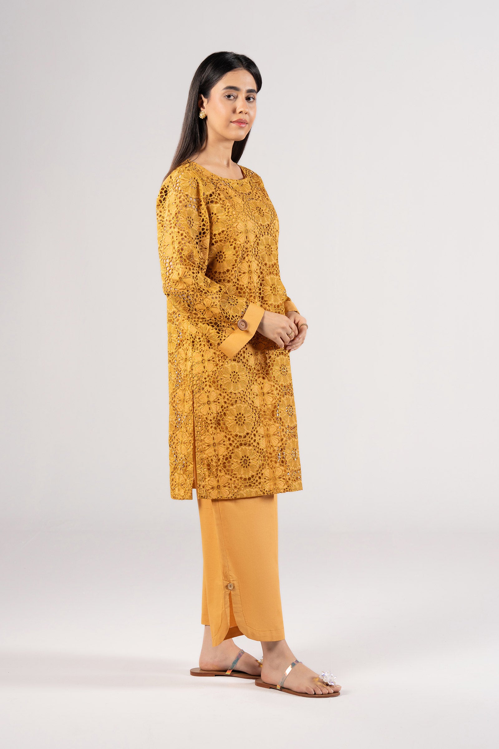 2 Pc Embroidered Lawn Suit