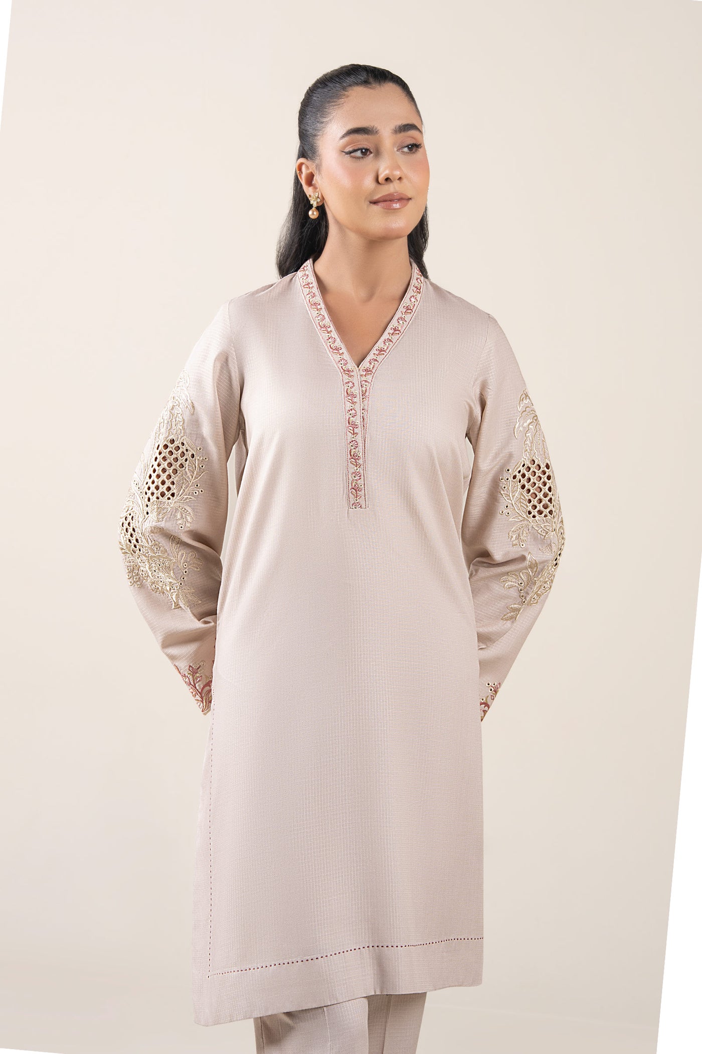 2 Pc Embroidered Ripstop Suit