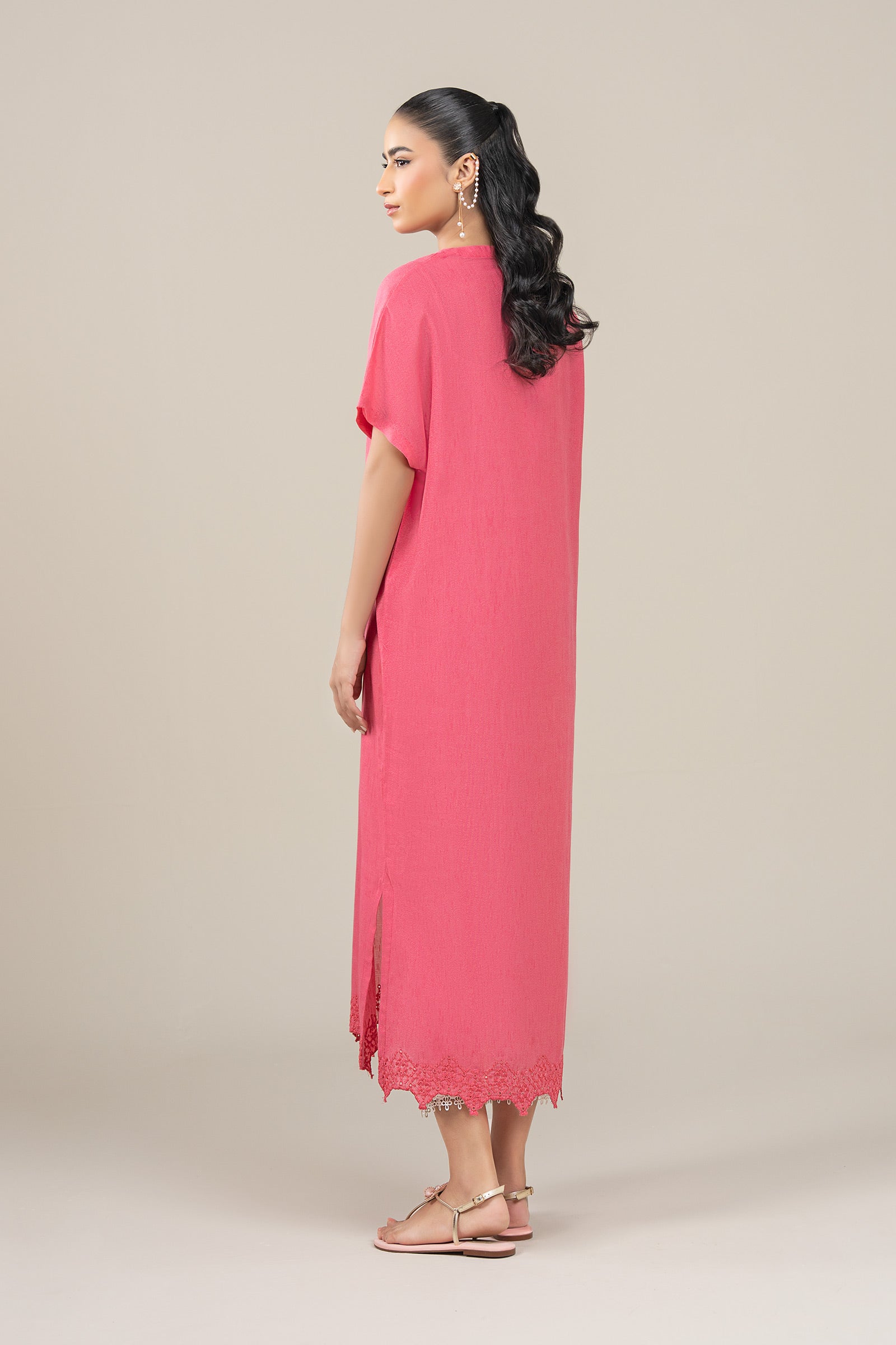 Embroidered Karandi Shirt