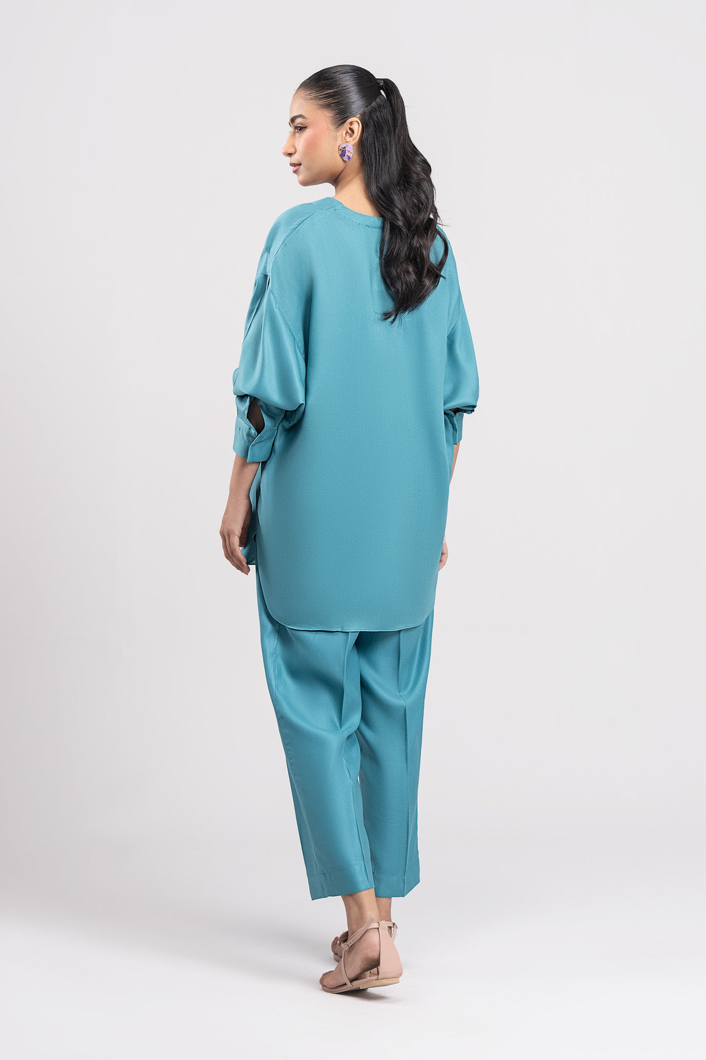 2 Pc Dyed Twill Suit