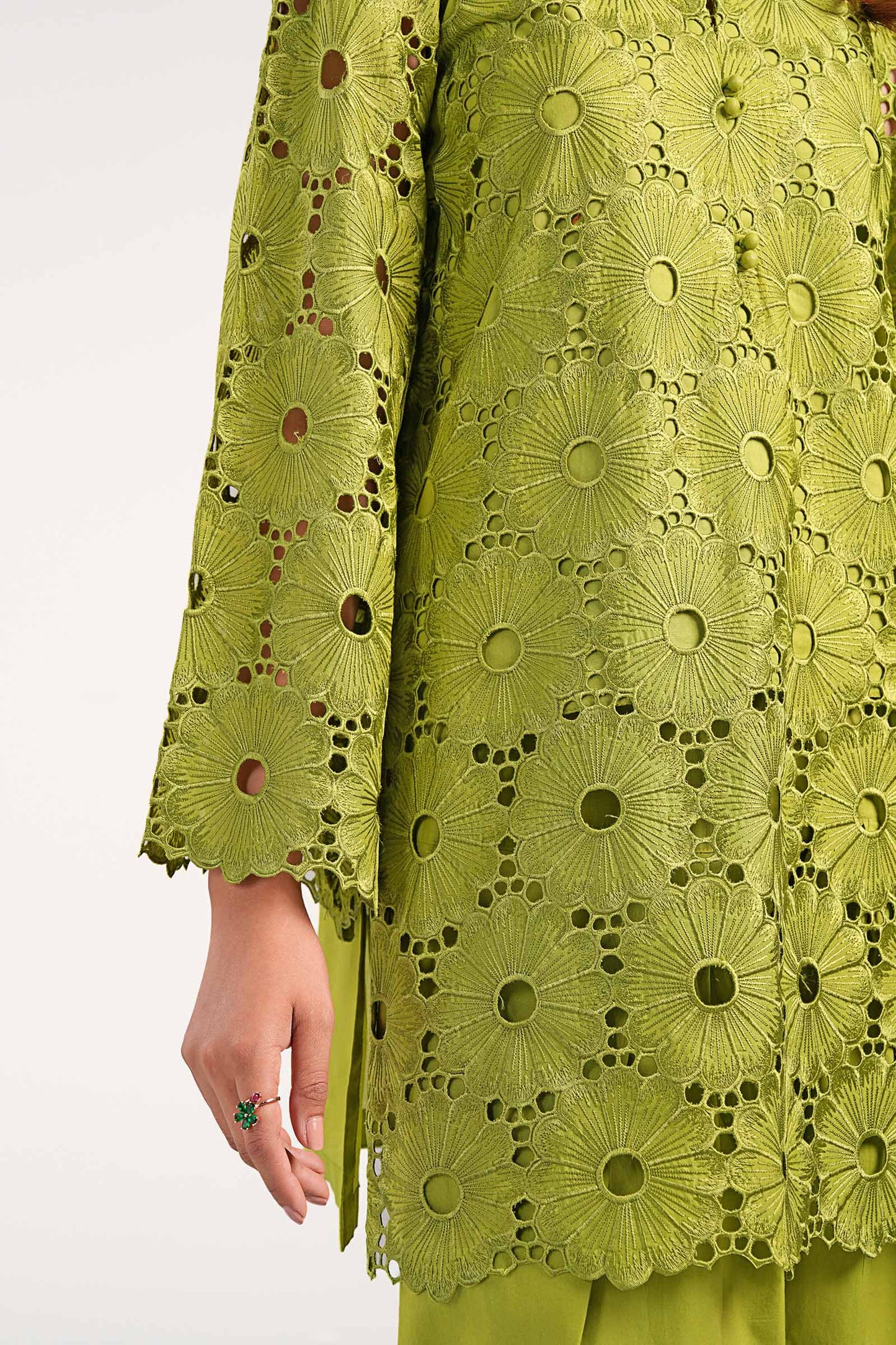 2 Pc Embroidered Lawn Suit