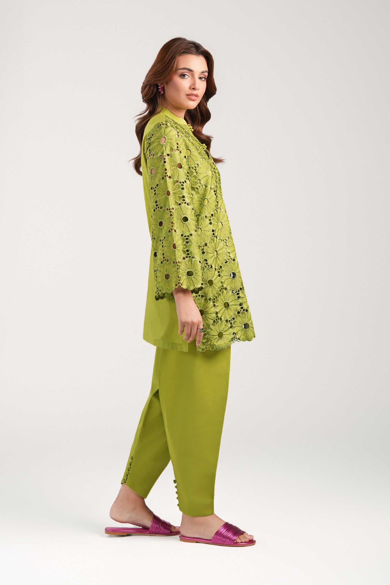 2 Pc Embroidered Lawn Suit