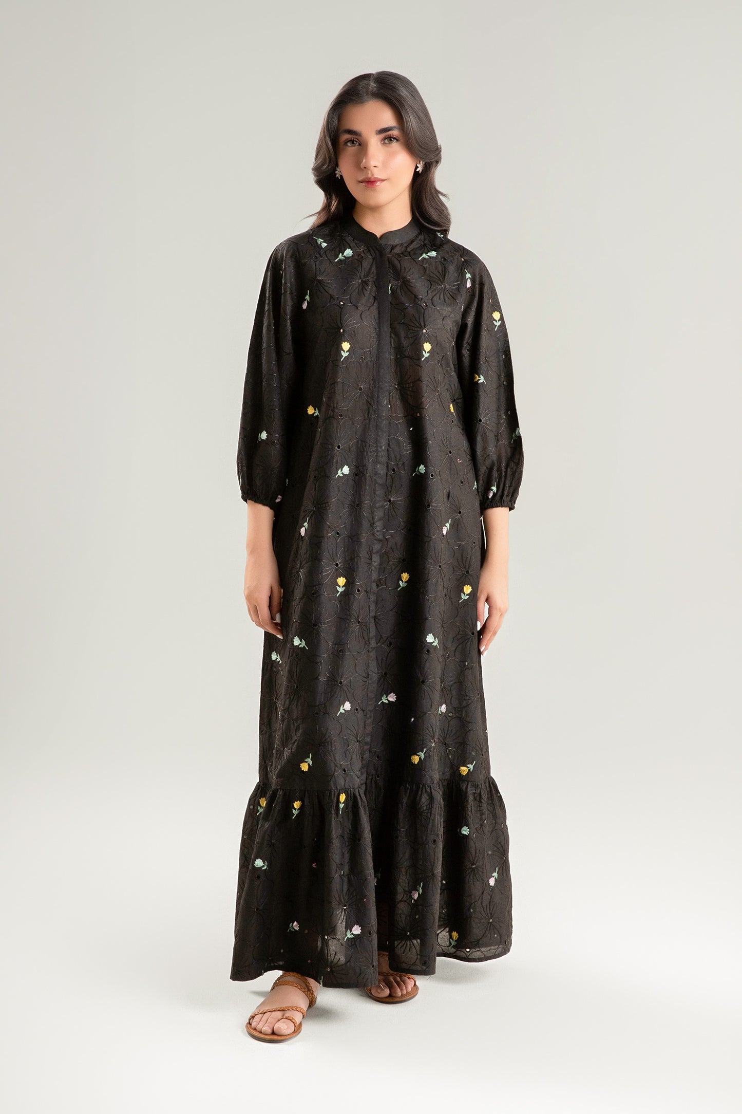 Embroidered Lawn Dress