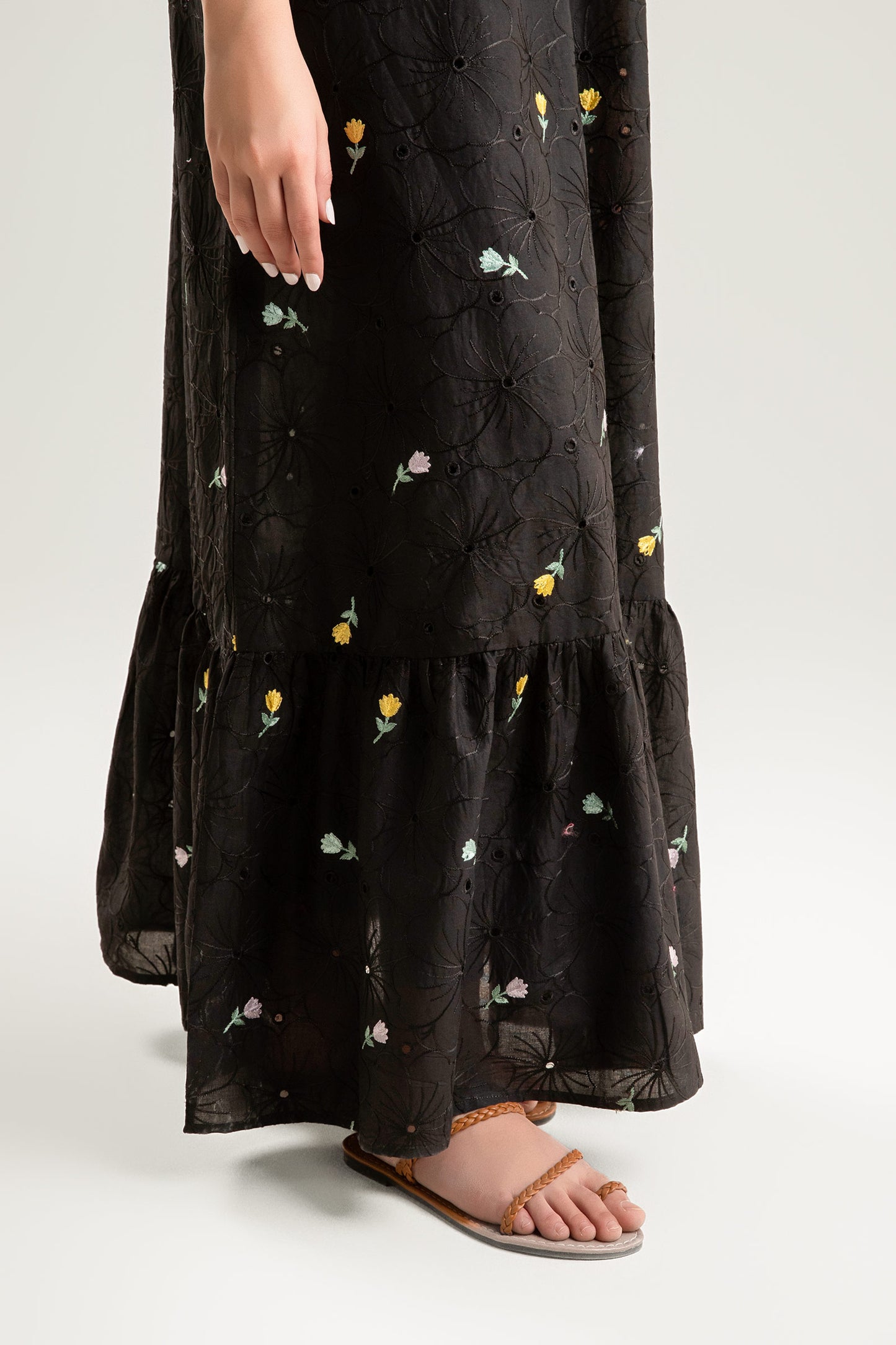 Embroidered Lawn Dress