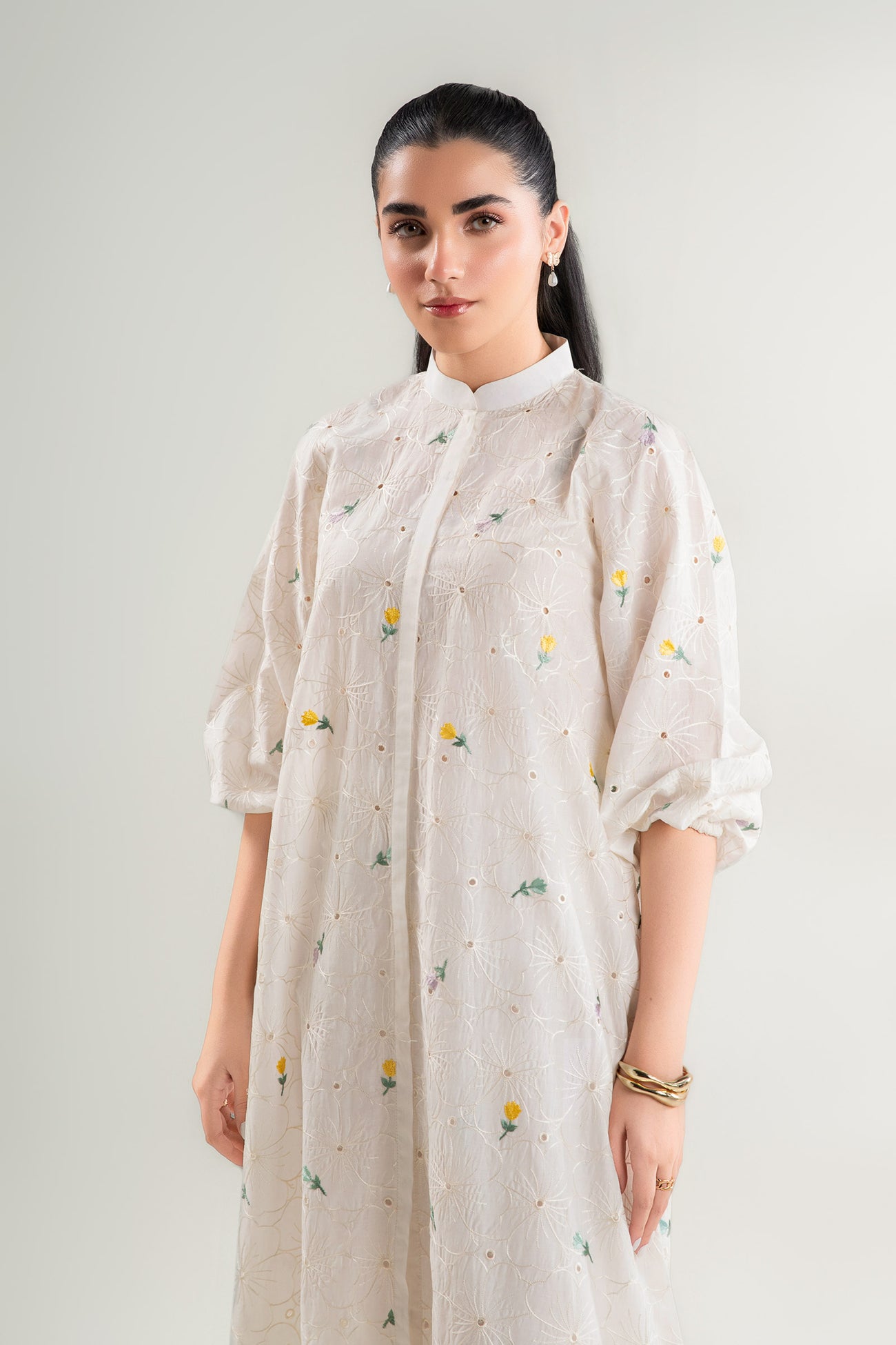 Embroidered Lawn Dress