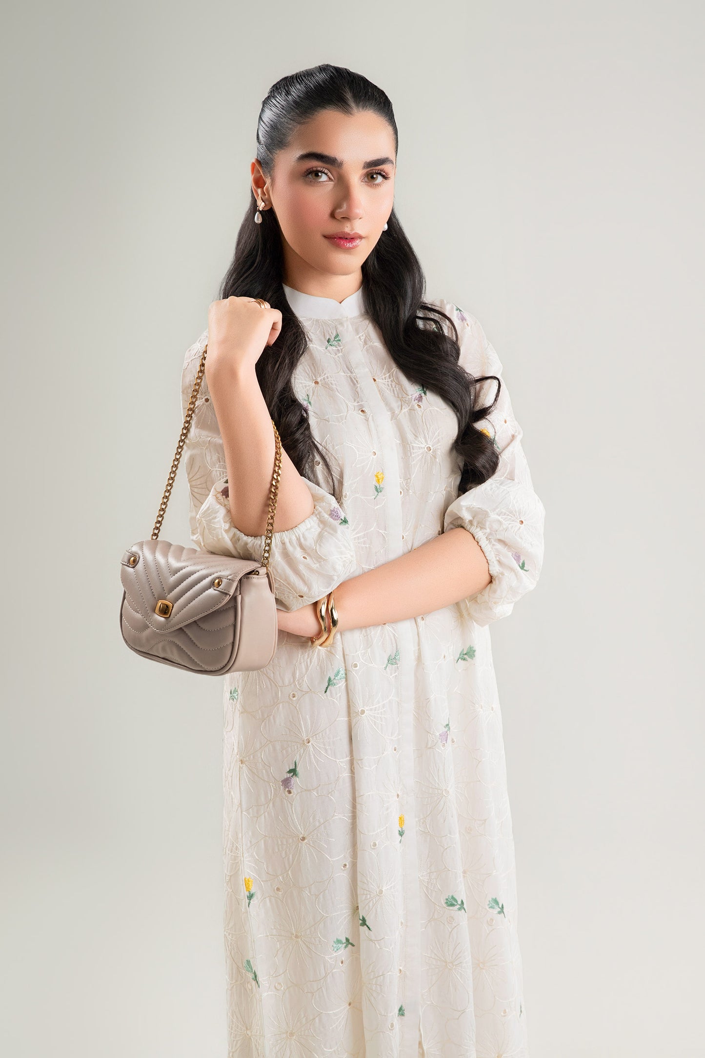 Embroidered Lawn Dress
